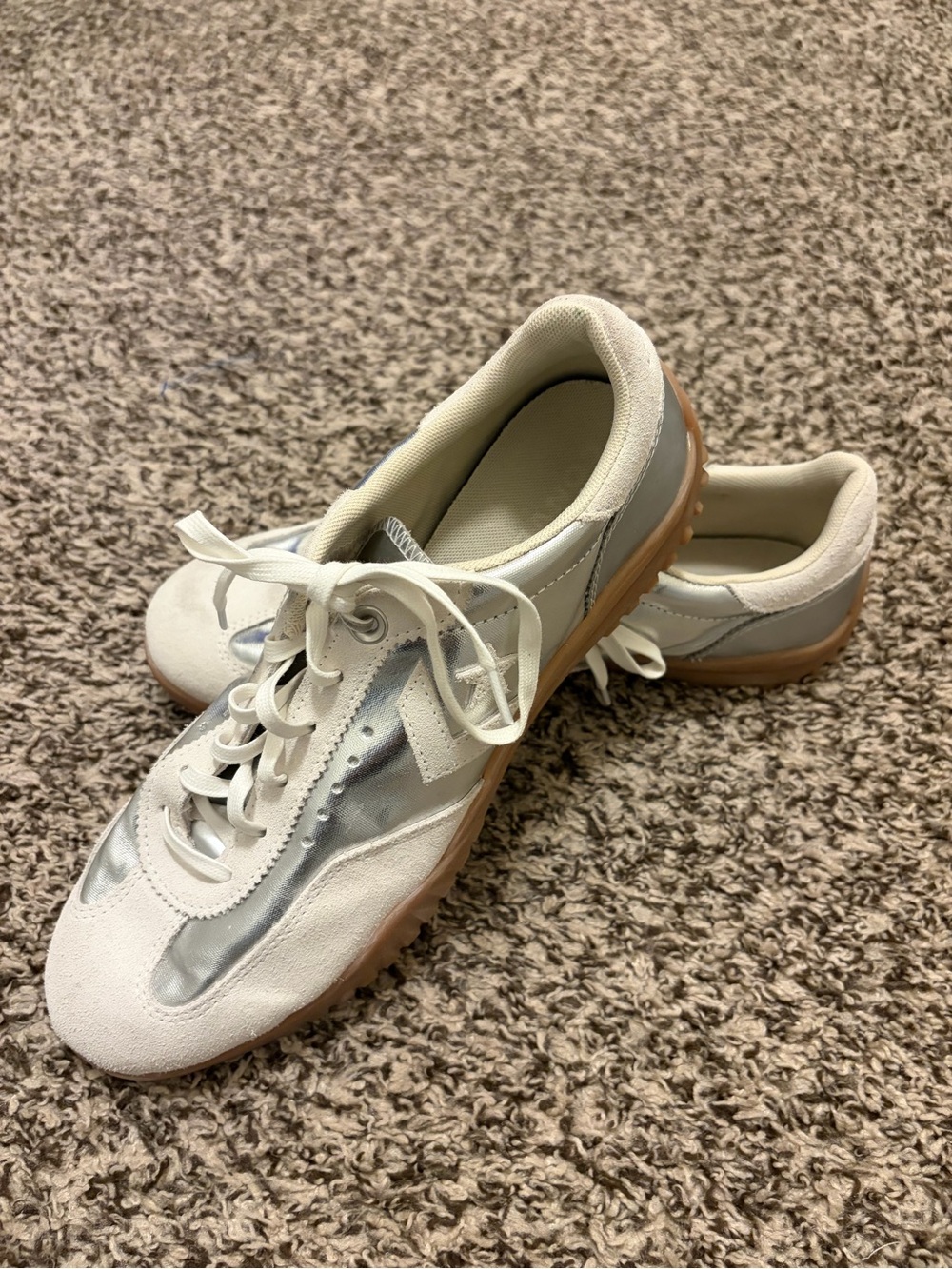 Converse Run Star Trainer Metallic Canvas Sneakers